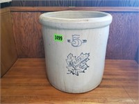Western stoneware 5 gallon crock