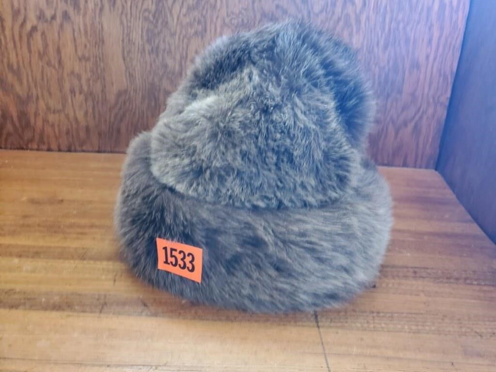 Fur winter hat