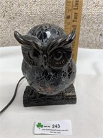 Glass Owl Lamp