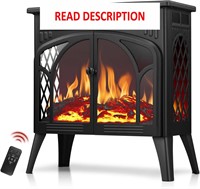 $150  R.W.FLAME Electric Fireplace  25 Black