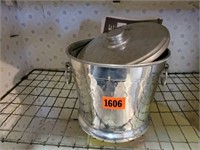 Vintage ice bucket, cocktail contents included