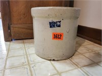 Ruckel's stoneware gallon crock
