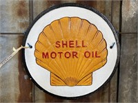 Cast SHELL MOTOR OIL Disc 240mm Modern