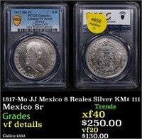 PCGS 1817-Mo JJ Mexico 8 Reales Silver KM# 111 Gra