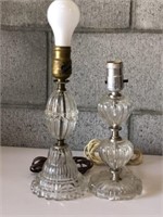 Two Vintage Lamps-Untested AS IS