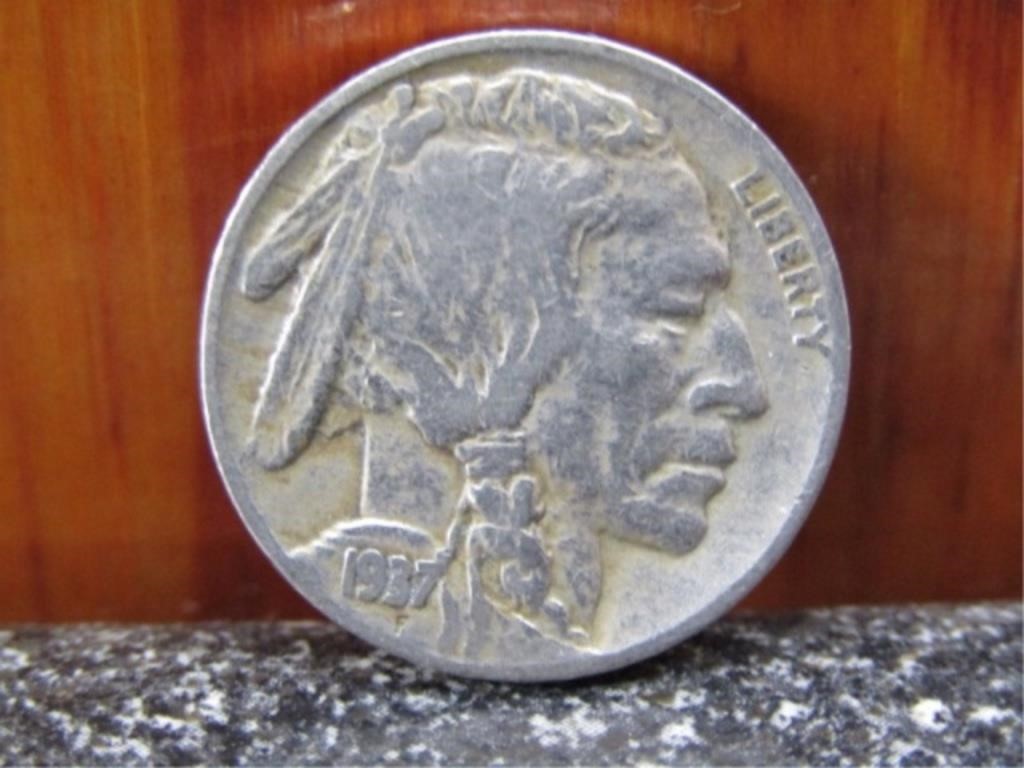 1937-D Buffalo Silver Nickle