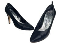 Yves Saint Laurent Black Pump Heels - Size 8