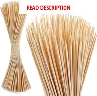 $23  60 PCS Bamboo Roasting Sticks  30 Inch