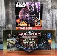 Star Wars Monopoly & Trivia Game