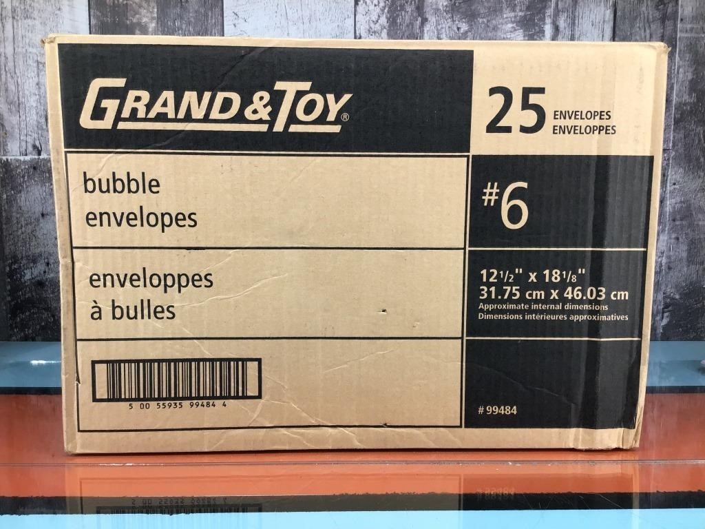 #6 bubble envelopes (25) - new