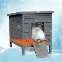 $60  MARUNDA Heated Cat House  Outdoor/Indoor