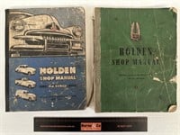 2 x Early Holden Workshop Shop Manuals FJ FX