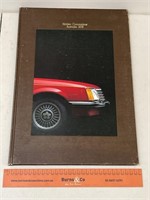 1978 Holden Commodore Dealership Bound Booklet