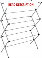 $33  JOPHAIIPY Collapsible Drying Rack  white