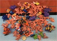 Vtg.miniature action figures & toys