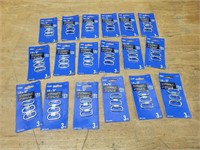 Lot of 18 pc. Everbilt 1/8 in. links