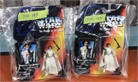 Star Wars Princess Leia action figures - sealed