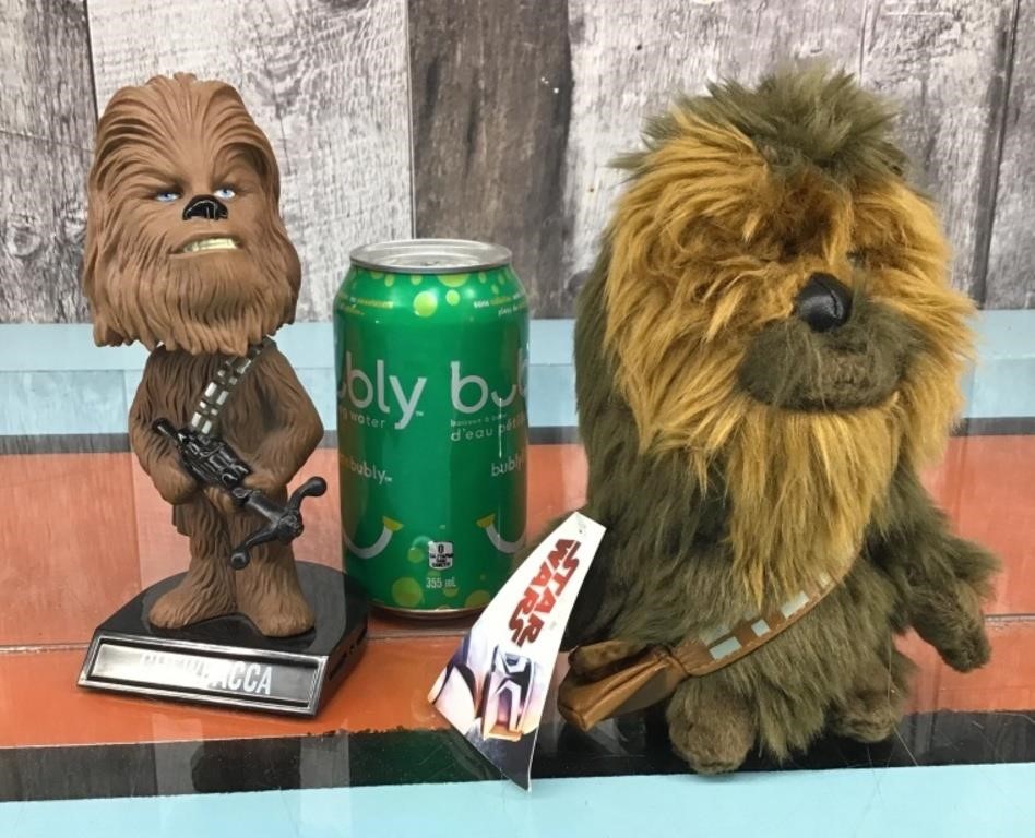 Pair of Star Wars Chewbaccas