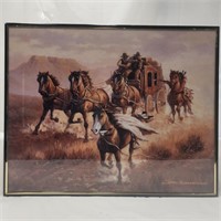 16" x 20" Stagecoach Print by John Stanford,
