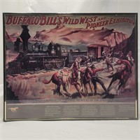 16" x 20" Buffalo Bill Print, Framed, No Shipping