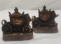 Carriage Bookends