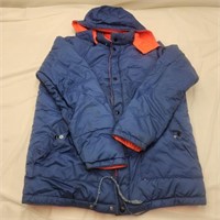 Quilted Hooded Jacket, Unknown Size, Possible M