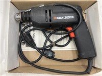 3/8" Corded Black & Decker Drill, Powers On