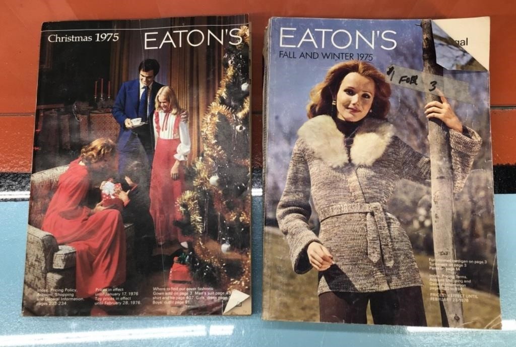 1975 Eaton's Christmas & Fall catalogues