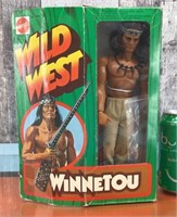 Vtg. Wild West Winnetou action figure (1975)