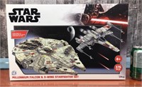 Star Wars Millennium Falcon & X-Wing paper models