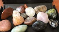Assortment Of Polished Tumbled Minerals & Stones