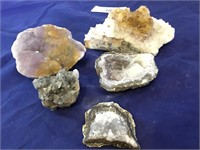 Amethyst Geode, Citrine Specimen Amazzzzining