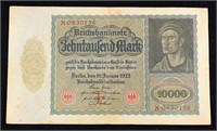 1922 Weimar Germany 10,000 Marks "Vampire" Hyperin
