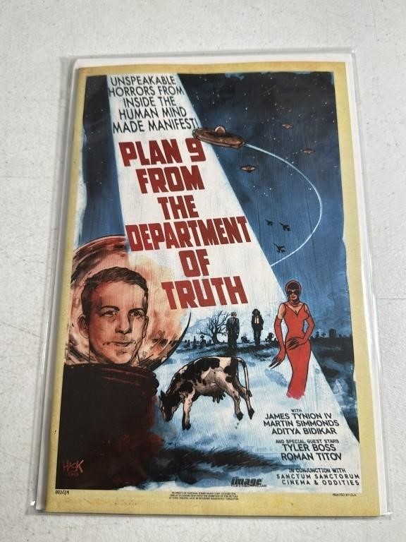 THE DEPARTMENT OF TRUTH MOVIE POSTER VARIANT -