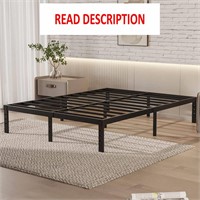 $97  Queen Bed Frame  Steel Support  14 Inches