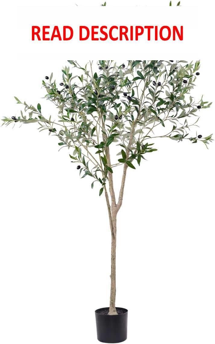 $59  Hobyhoon Artificial Olive Tree  6FT  Oliver