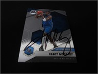 Tracy McGrady signed basketball card COA