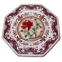 octagonal decorative plate