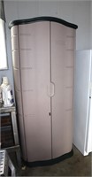 Rubbermaid storage cabinet 72"h x 34"w x 22"d