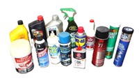 automotive chemicals lot :grease,bug & tar,etc etc