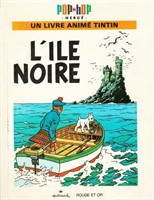 Tintin. Pop-hop L’île noire. Eo de 1970