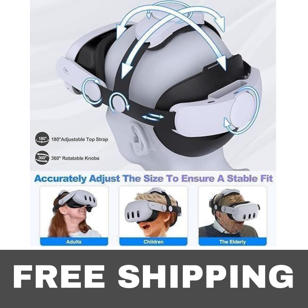MQ2000 Replacement Head Strap For Oculus 2