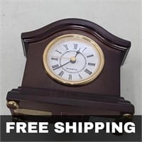 Bombay Company Mahogany Wood Clock