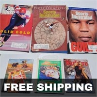 Vintage Sports Illustrated Magazines - Tyson etc