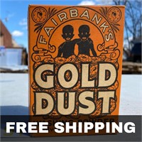 Vintage Fairbanks Gold Dust Washing Powder Box
