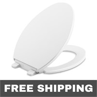 Kohler K47740 Brevia Elongated White Toilet