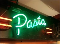 Neon pasta sign works