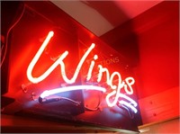 Neon wing sign works