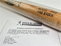 Autographed Bill Mazeroski Baseball Bat with COA