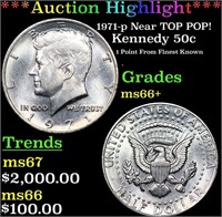 ***Auction Highlight*** 1971-p Kennedy Half Dollar